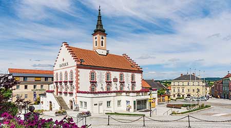 Waidhofner Rathaus. Foto: Andreas Biedermann