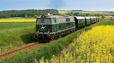 Reblaus Express. Foto: NÖVOG-weinfranz.at