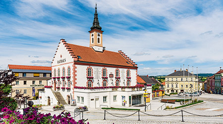 Rathaus von Waidhofen. Foto: Andreas Biedermann